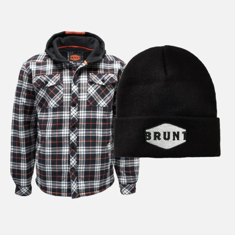 BRUNT Shirt Jacket + FREE Beanie sold by BRUNT Workwear