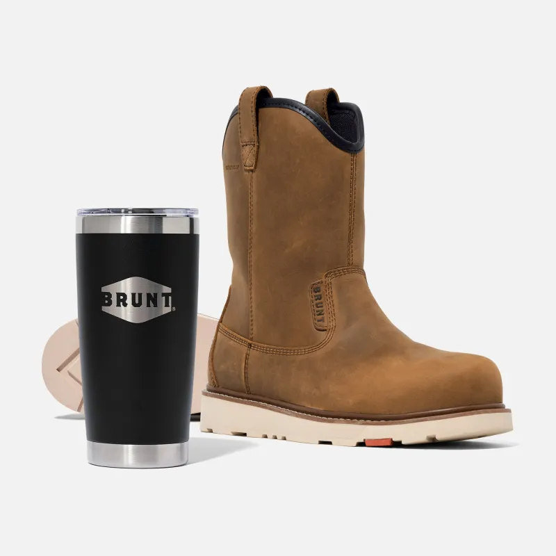The Bolduc (Comp Toe) + 20oz Tumbler sold by BRUNT Workwear