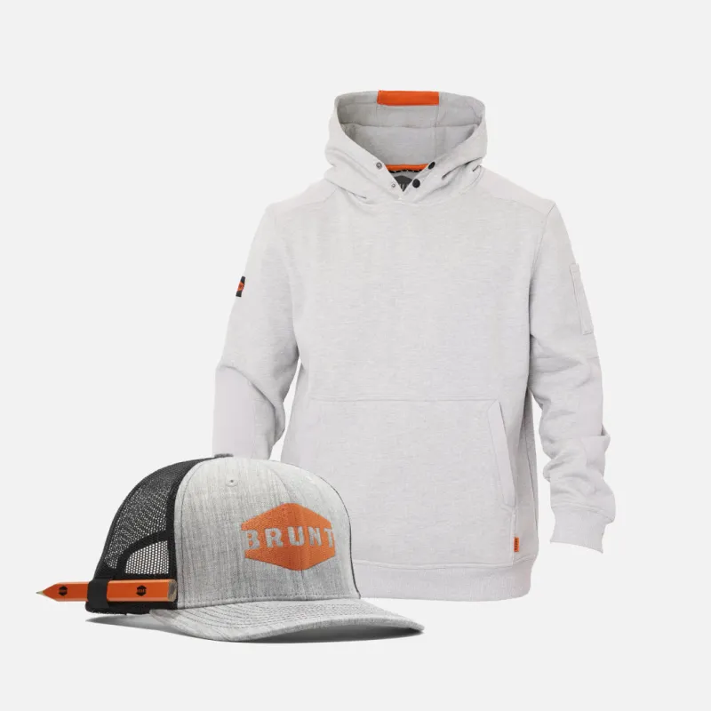 Shevlin HD Hoodie & Grey Snapback sold by BRUNT Workwear