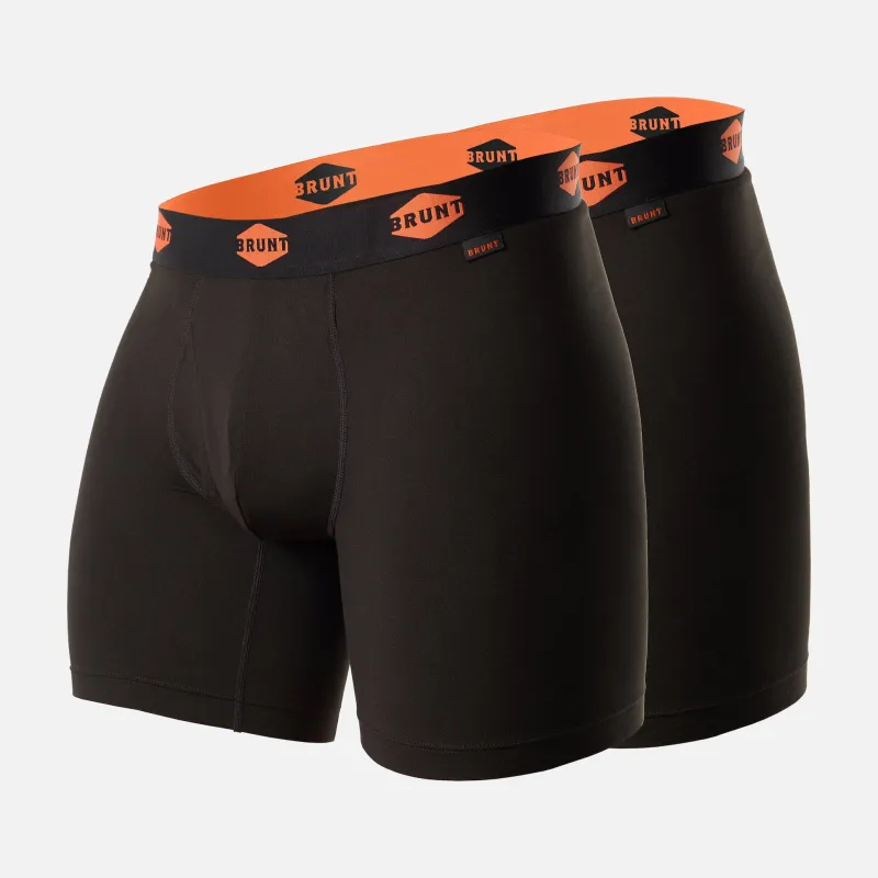 The 6" Comfort Tech Boxer Brief (2 Pack) sold by BRUNT Workwear