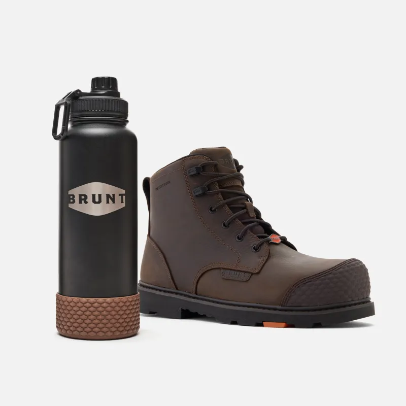 Sullivan BRUNT Toe Waterproof (Comp Toe) & BRUNT Toe Water Bottle sold by BRUNT Workwear