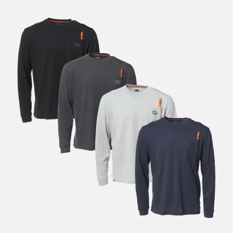 The Pocket Tee Bonus Pack (4 for 3) sold by BRUNT Workwear