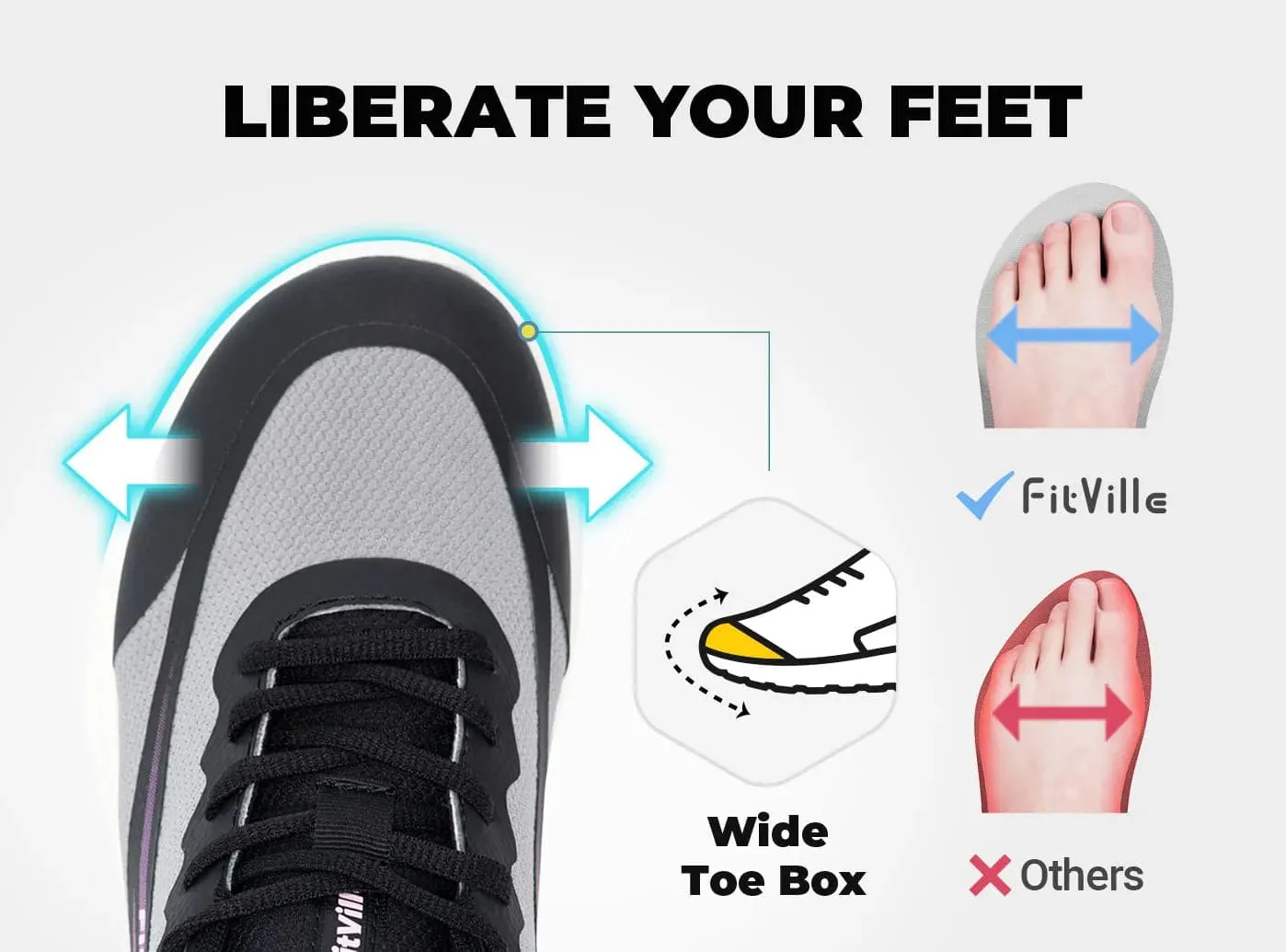 Women's StepEase V1 sold by FitVille product image thumbnail 3