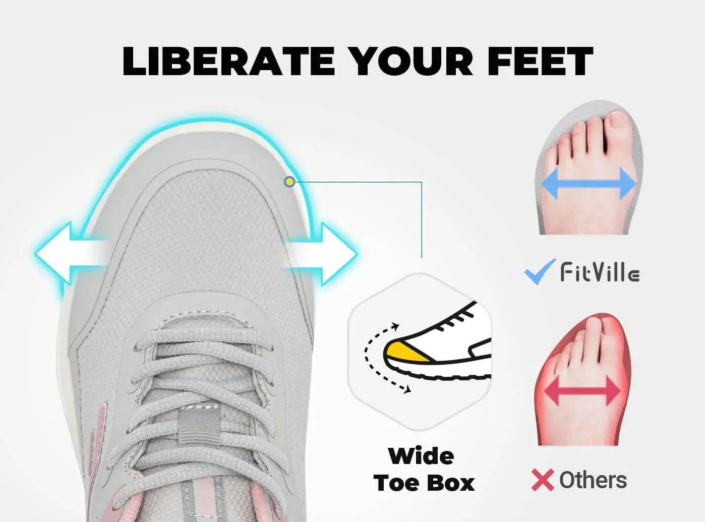 Women's StepEase V2 sold by FitVille product image thumbnail 3