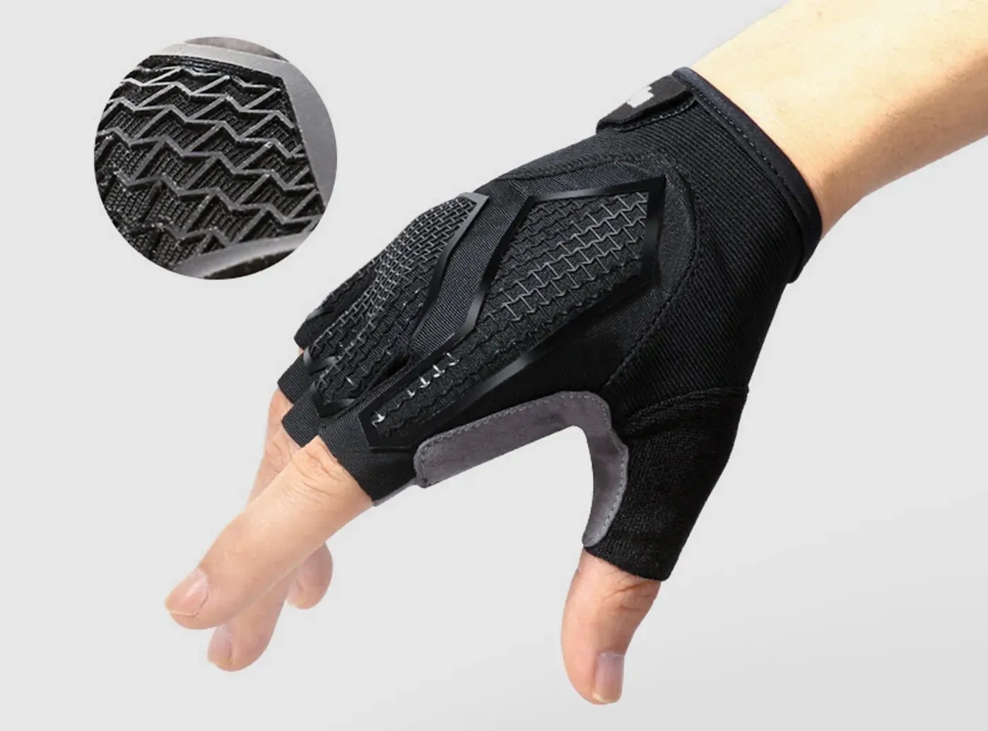 FitVile Half-Finger Cycling Gloves sold by FitVille product image thumbnail 4