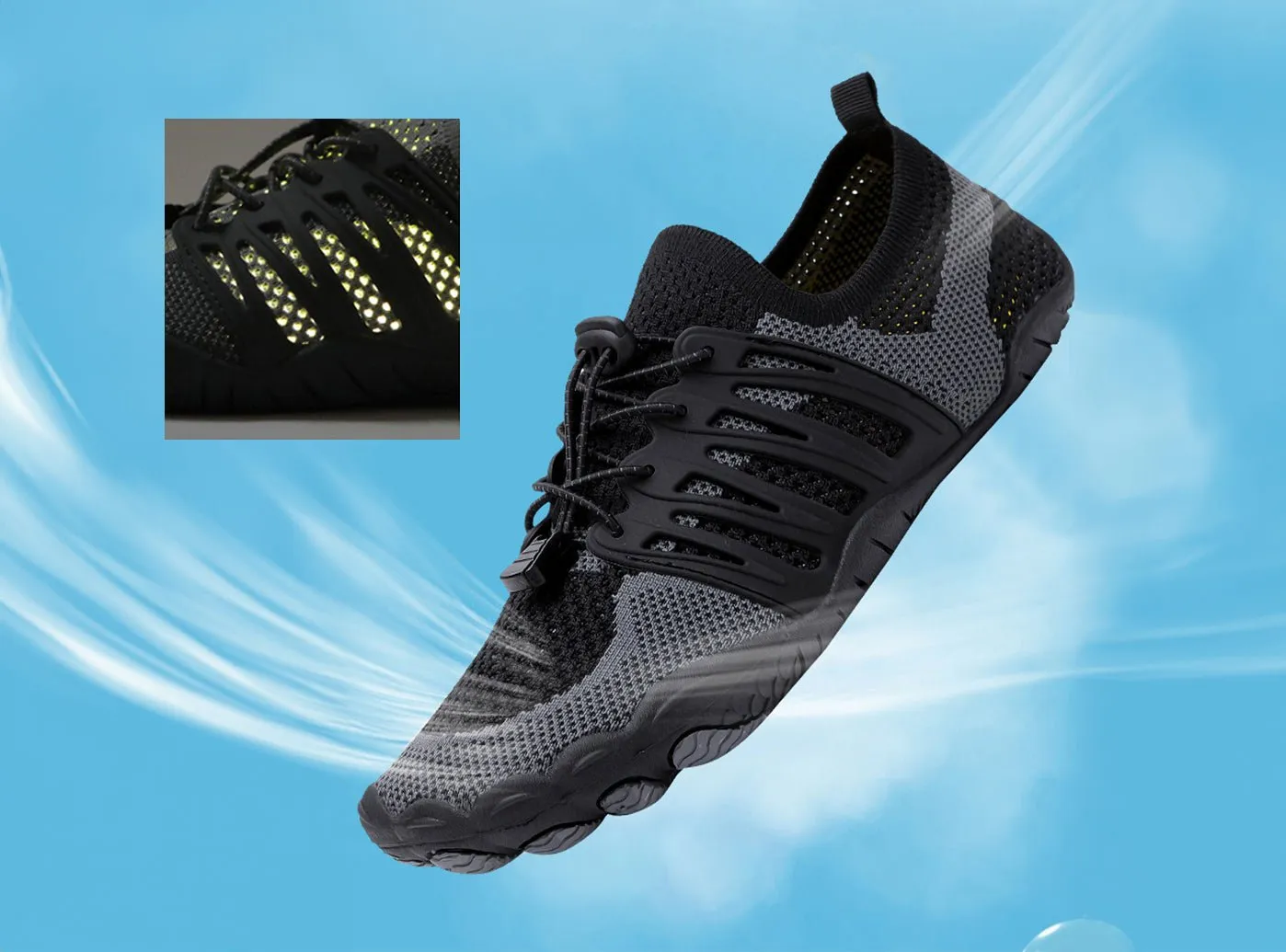 FitVille Men's WaveRider Water Shoes V3 sold by FitVille product image thumbnail 4