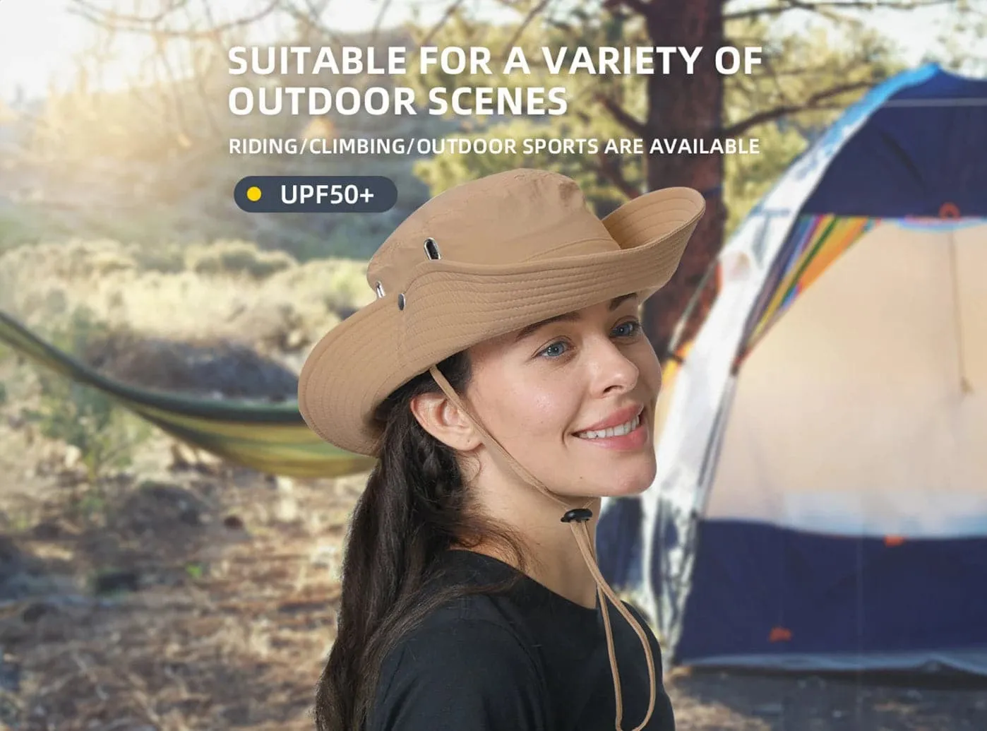 FitVille Women's Trailblaze Hiking&Sun Hat sold by FitVille product image thumbnail 3