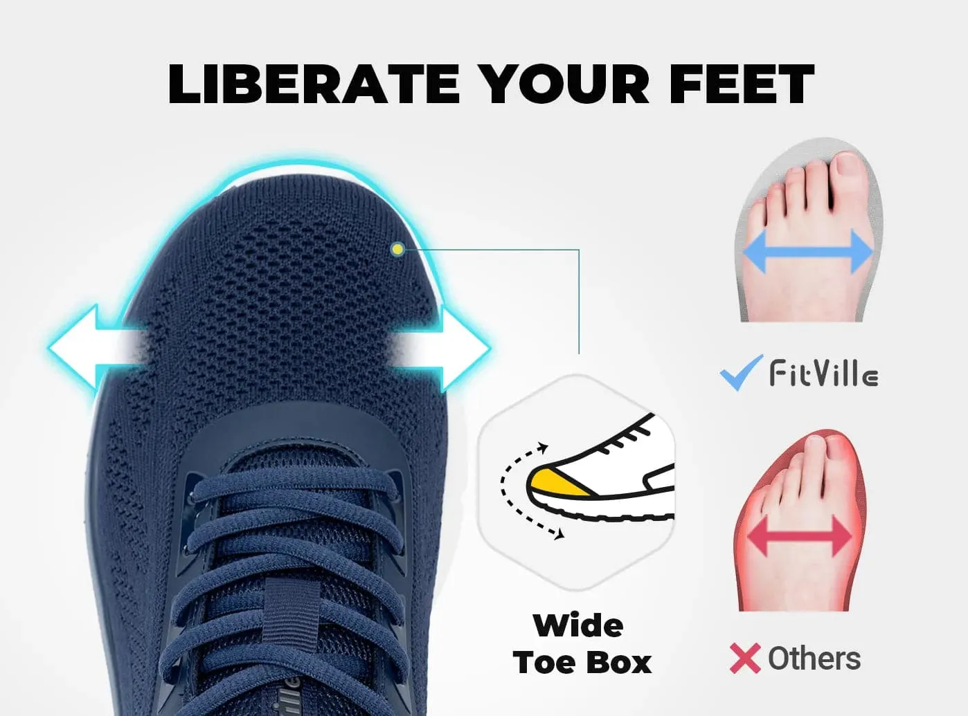 FitVille Men's Cloud Strider V2 sold by FitVille product image thumbnail 4