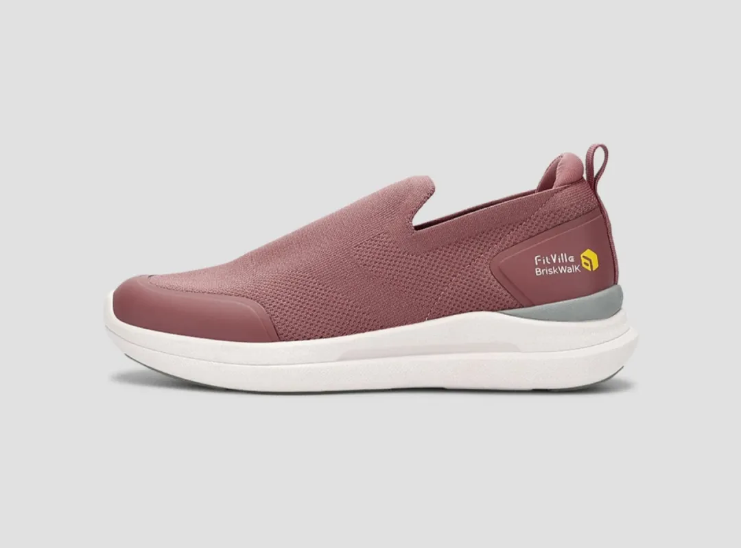 FitVille Women's BriskWalk Recovery Slip-On V1 made by FitVille