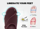 FitVille Women's EasyTop Diabetic Slipper V5 sold by FitVille