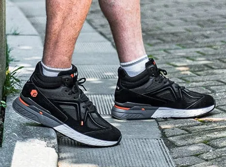 FitVille Men's High-top Rebound Core Walking Shoes V4 sold by FitVille product image thumbnail 2