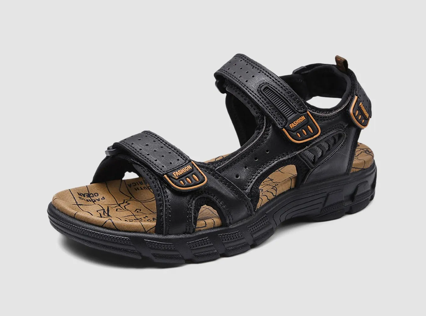 FitVille Men's ExploreEase Sandals sold by FitVille product image thumbnail 5