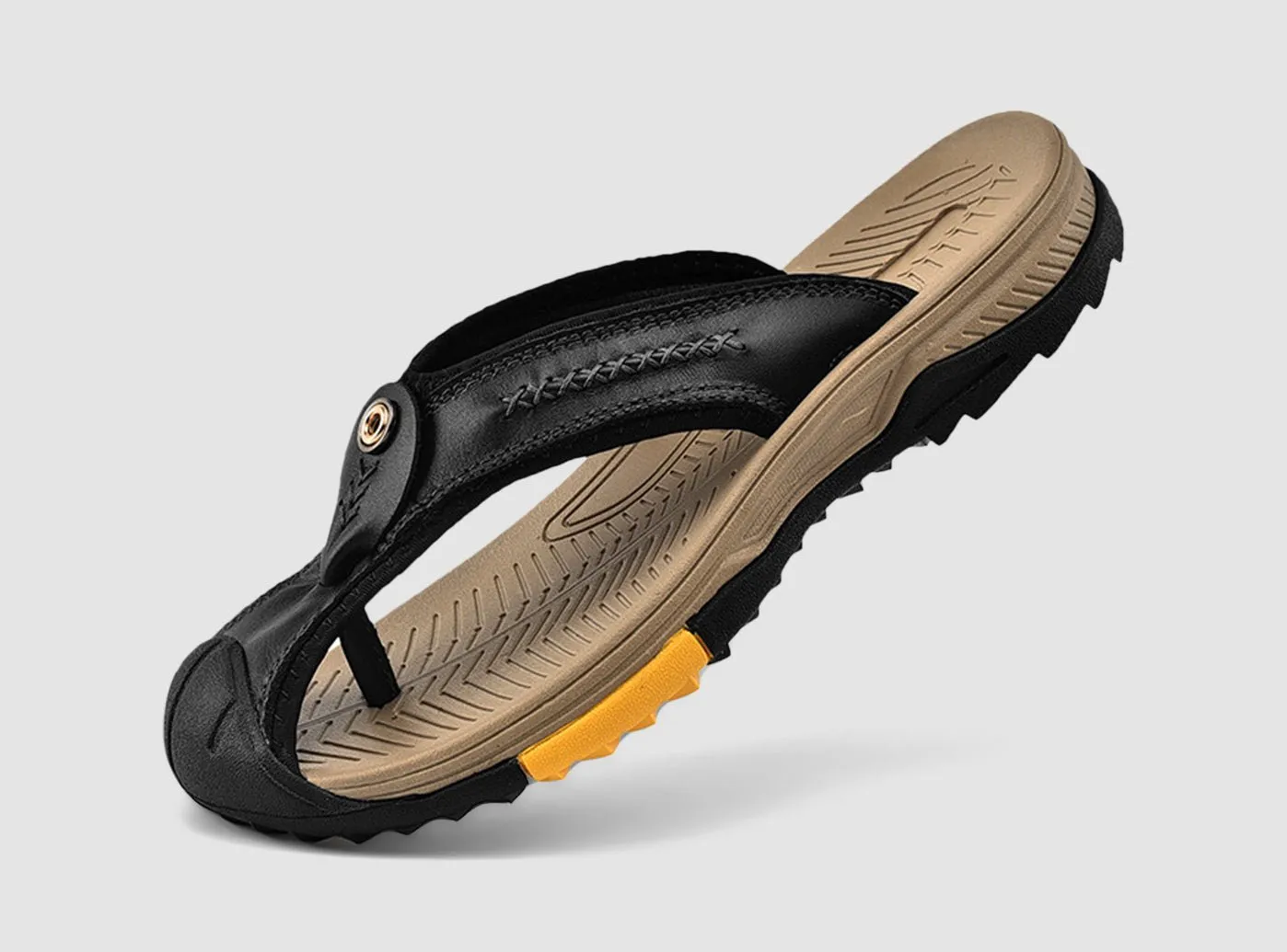 FitVille Men's GuardToe Flip Flops sold by FitVille product image thumbnail 4