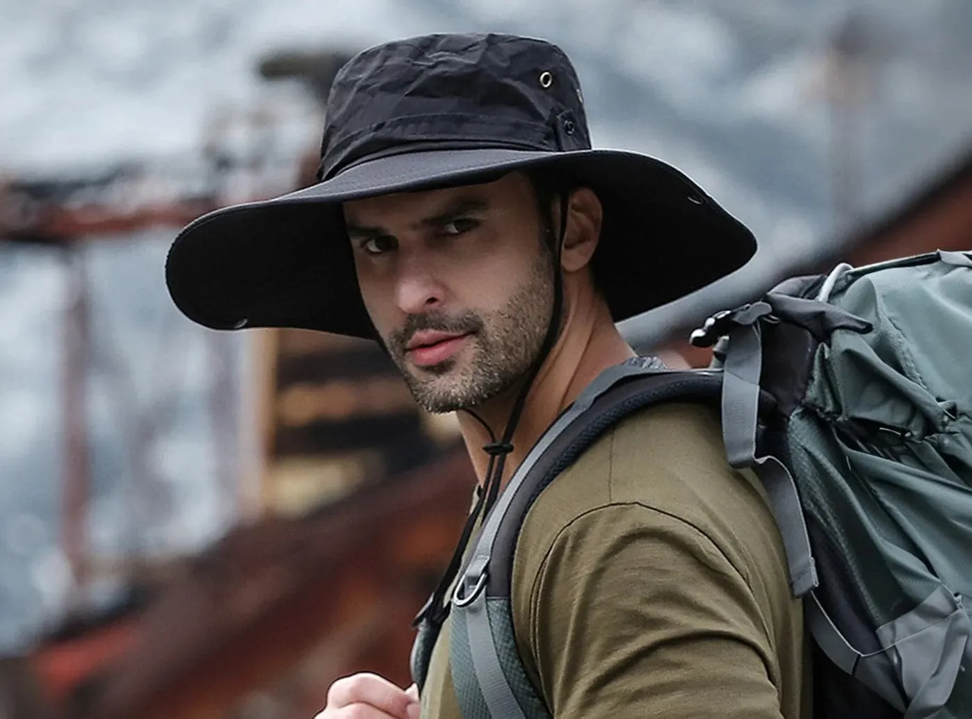 FitVille SunGuard Sun Hat (Unisex) sold by FitVille product image thumbnail 4