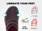 FitVille Women's BriskWalk Elite Dress Shoes V3 sold by FitVille