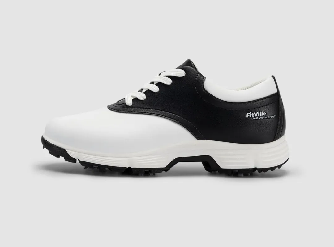 FitVille Men's GreenTread Golf Shoes V1 made by FitVille