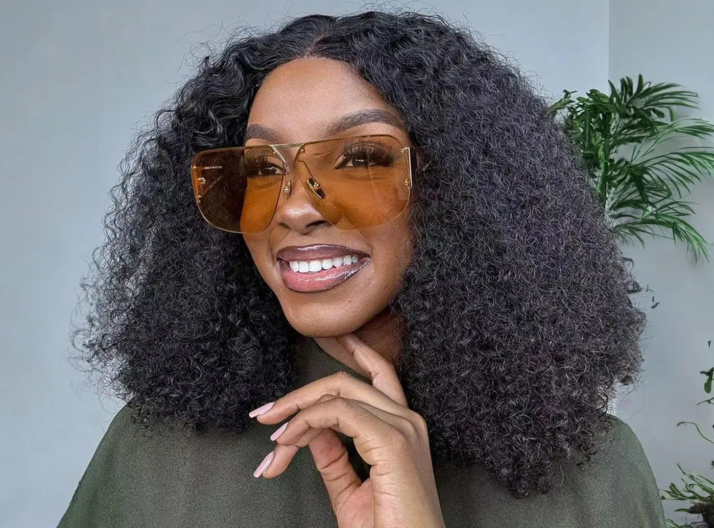 FitVille Premium Metal Semi-Rimless Sunglasses sold by FitVille product image thumbnail 2