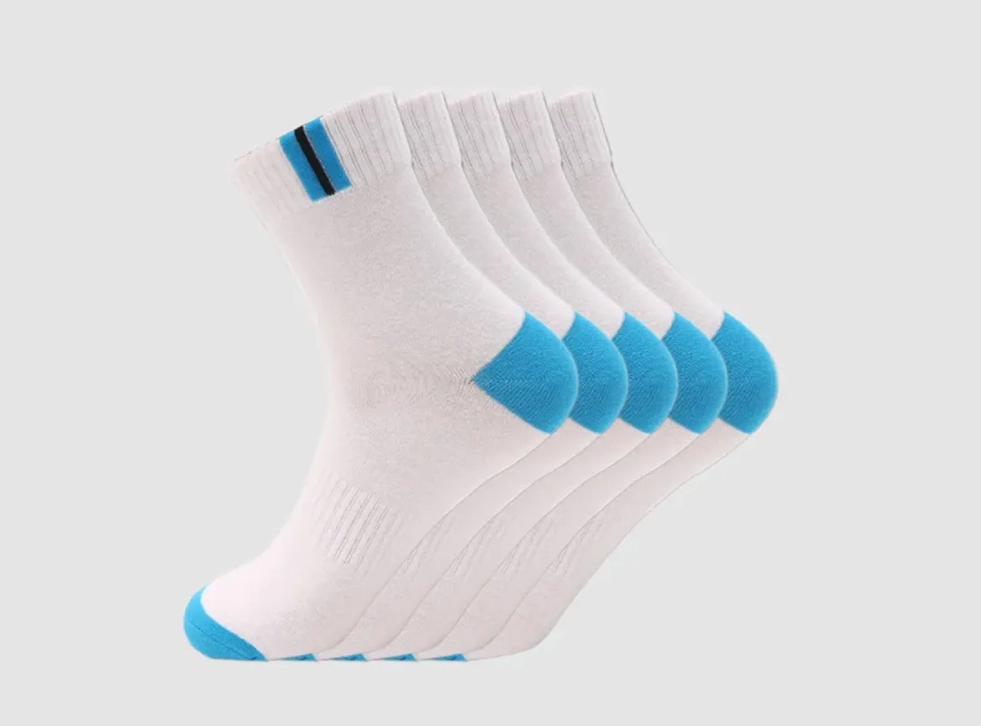 FitVille Men's Business Long Socks 5-Pair Bundle sold by FitVille