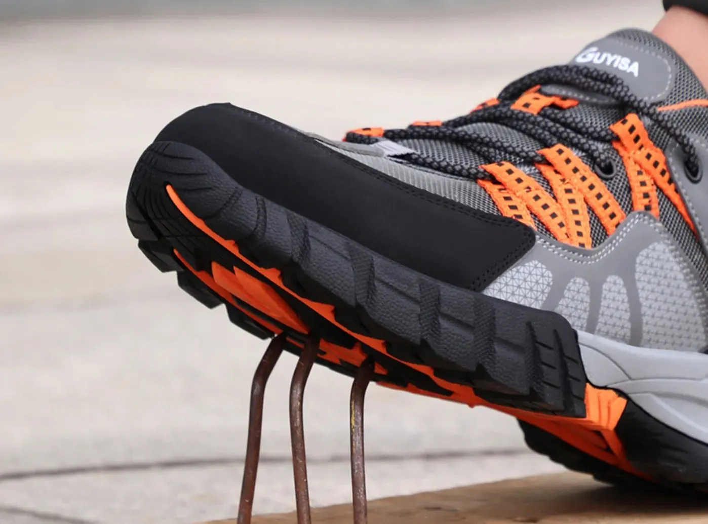 FitVille Men's Leather Hiking Shoes sold by FitVille product image thumbnail 5