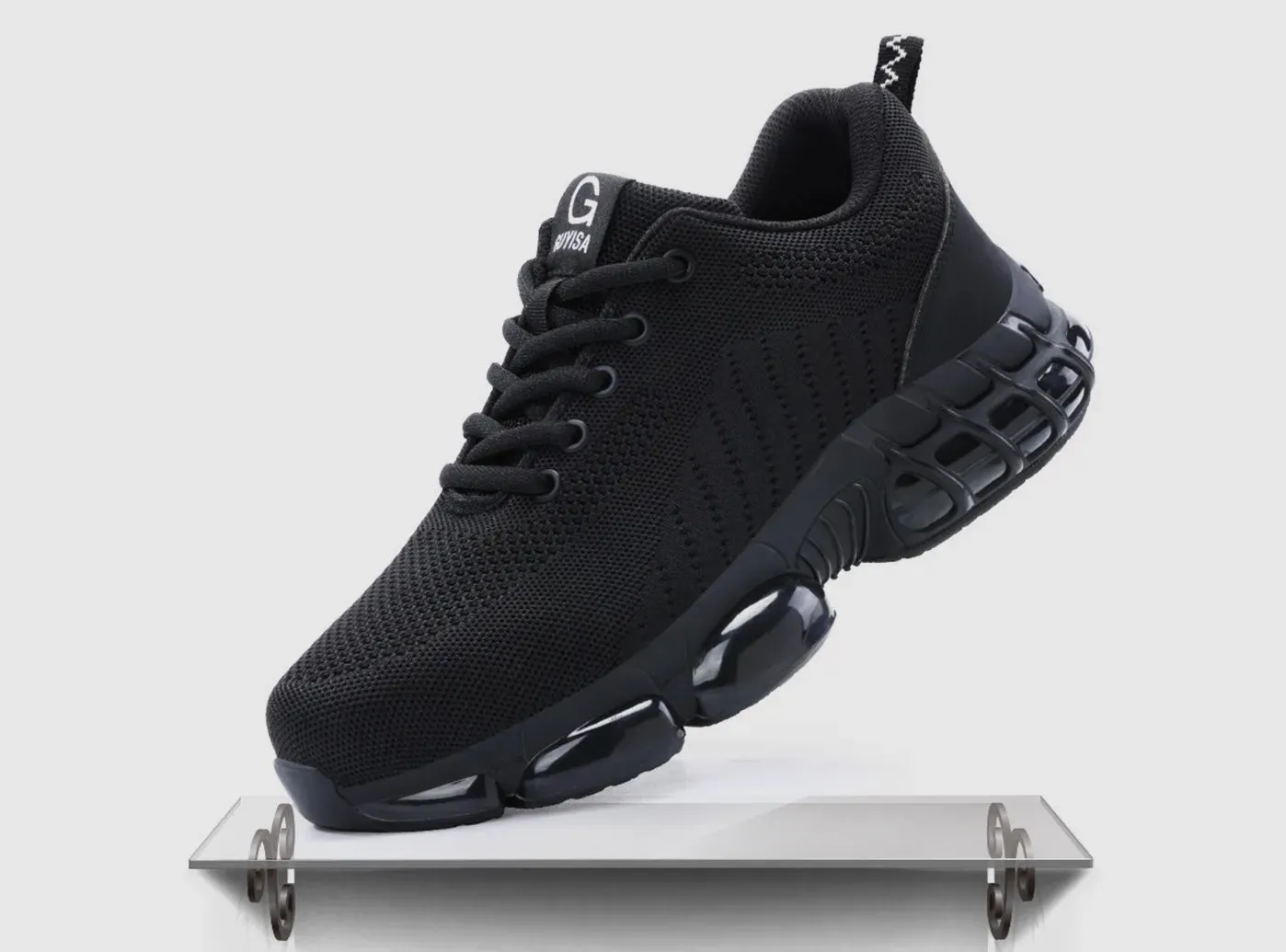 FitVille Men's Breathable Safety Shoes sold by FitVille product image thumbnail 4