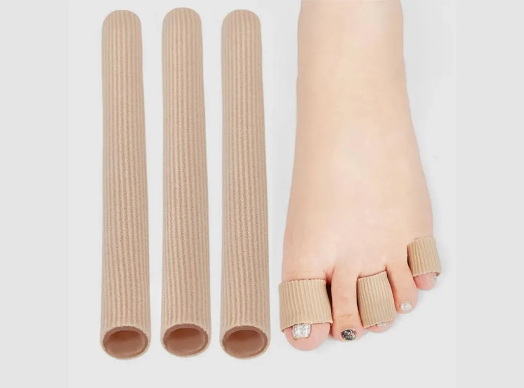 FitVille Gel Toe Protector Tube Bandage (3 Pack) sold by FitVille