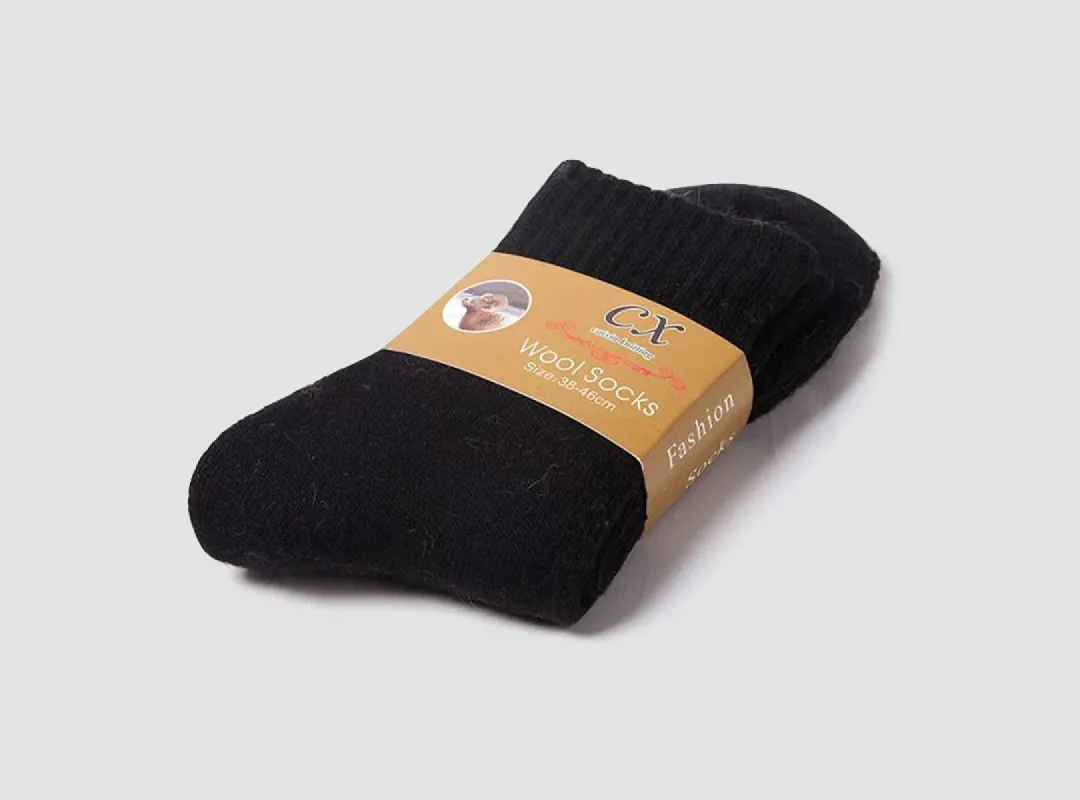 FitVille Warm Cozy Wool Socks Pack of 3 (Unisex) sold by FitVille
