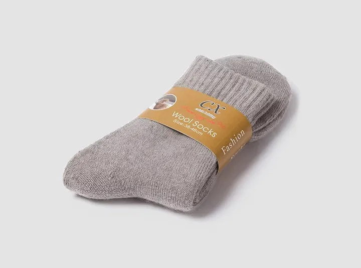 FitVille Warm Cozy Wool Socks Pack of 3 (Unisex) sold by FitVille product image thumbnail 3
