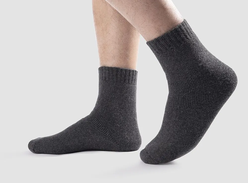 FitVille Warm Cozy Wool Socks Pack of 3 (Unisex) sold by FitVille product image thumbnail 2