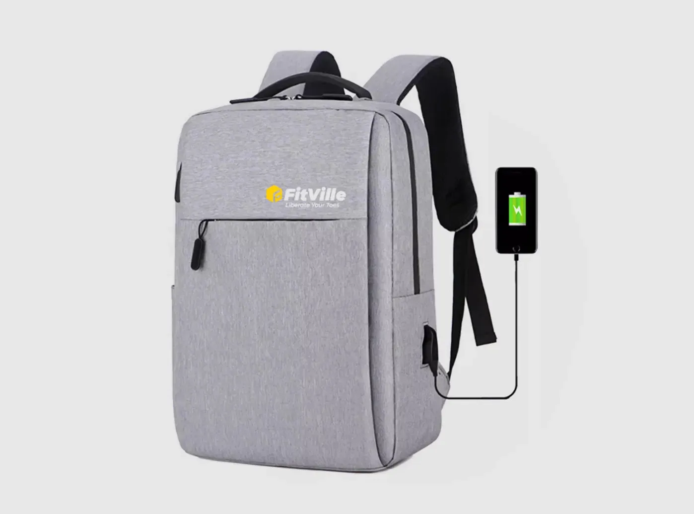 FitVille Laptop Backpack sold by FitVille product image thumbnail 2