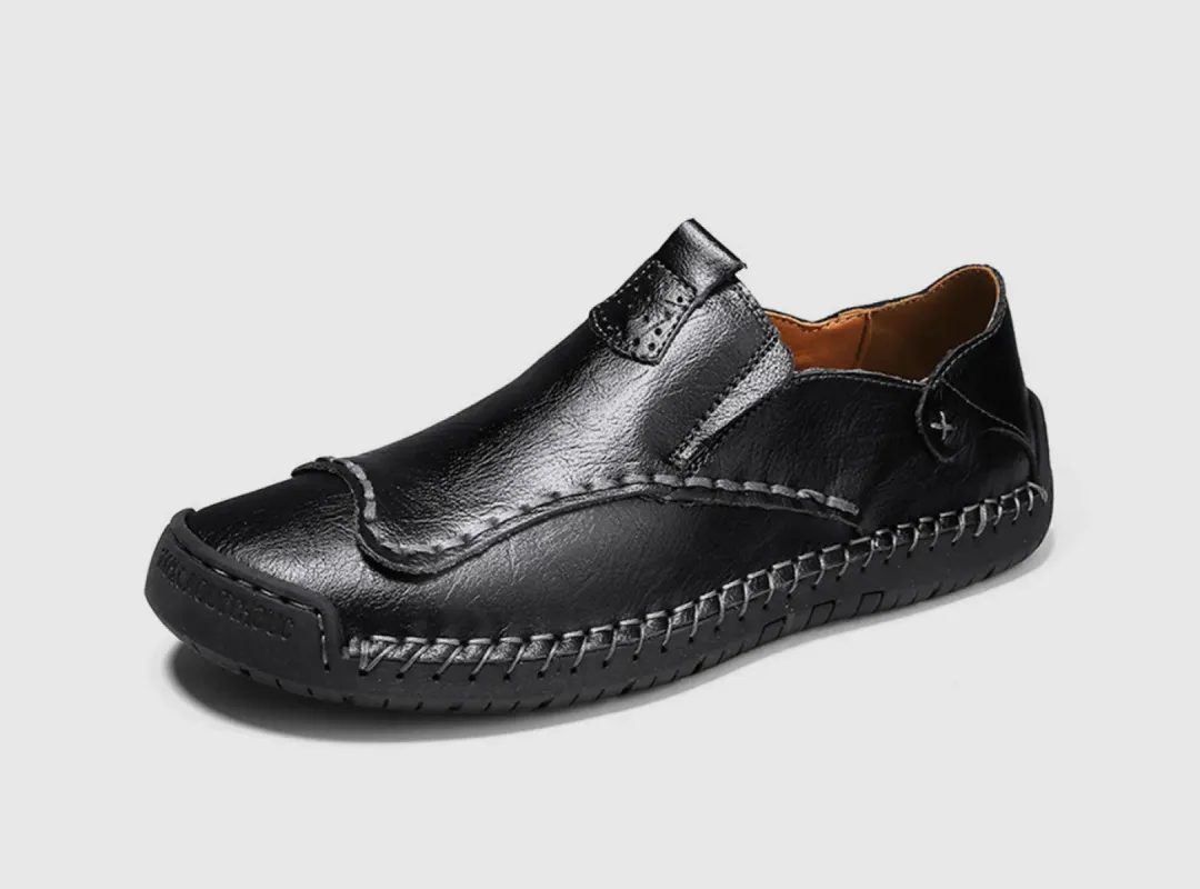 FitVille Men's Casual Slip-On Leather Shoes sold by FitVille