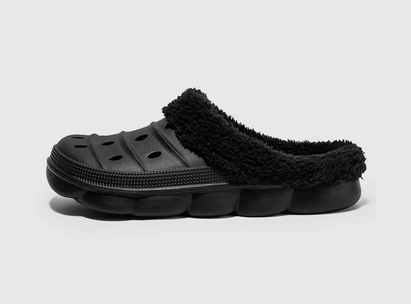 FitVille Men's Fur-lined Garden Clogs sold by FitVille product image thumbnail 2