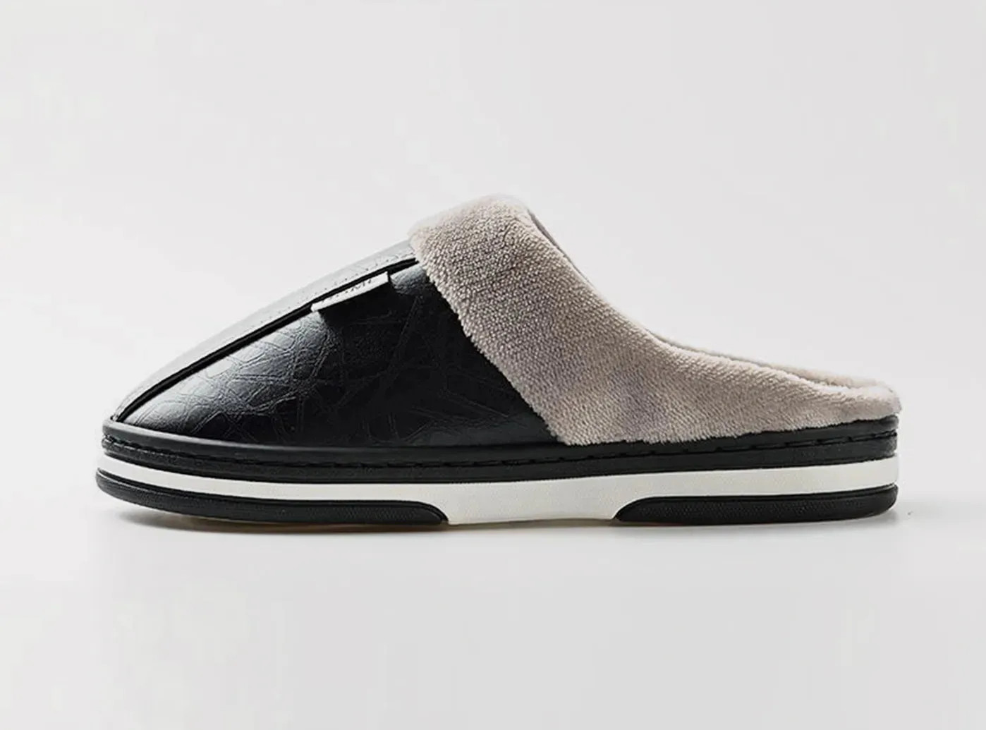 FitVille Men's Plush House Slippers sold by FitVille product image thumbnail 3