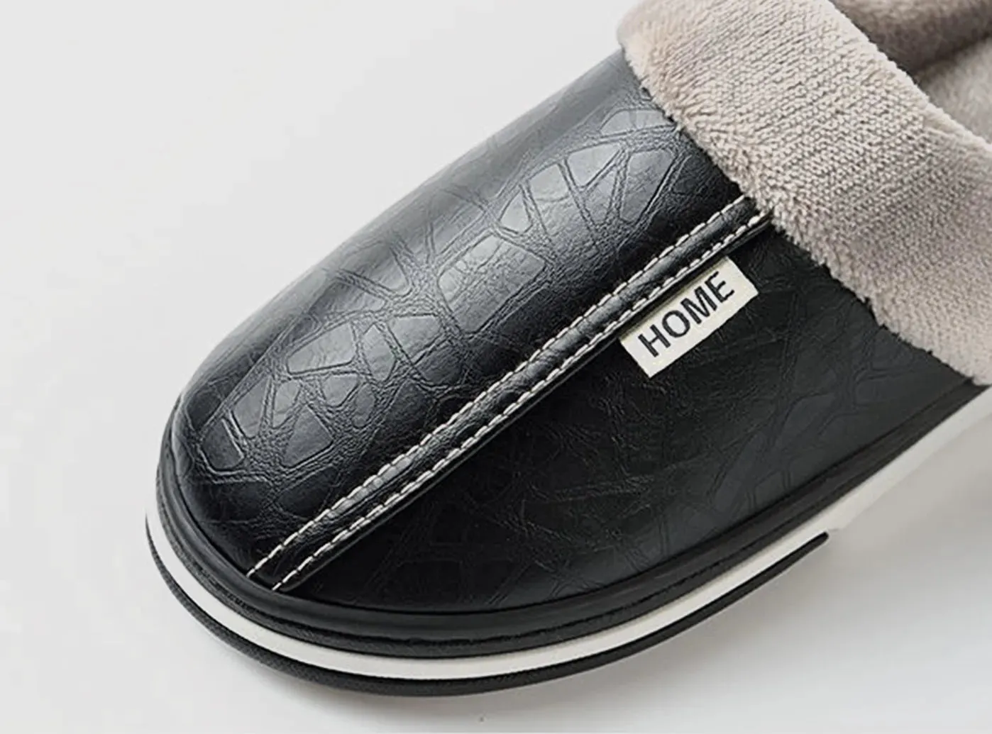 FitVille Men's Plush House Slippers sold by FitVille product image thumbnail 5