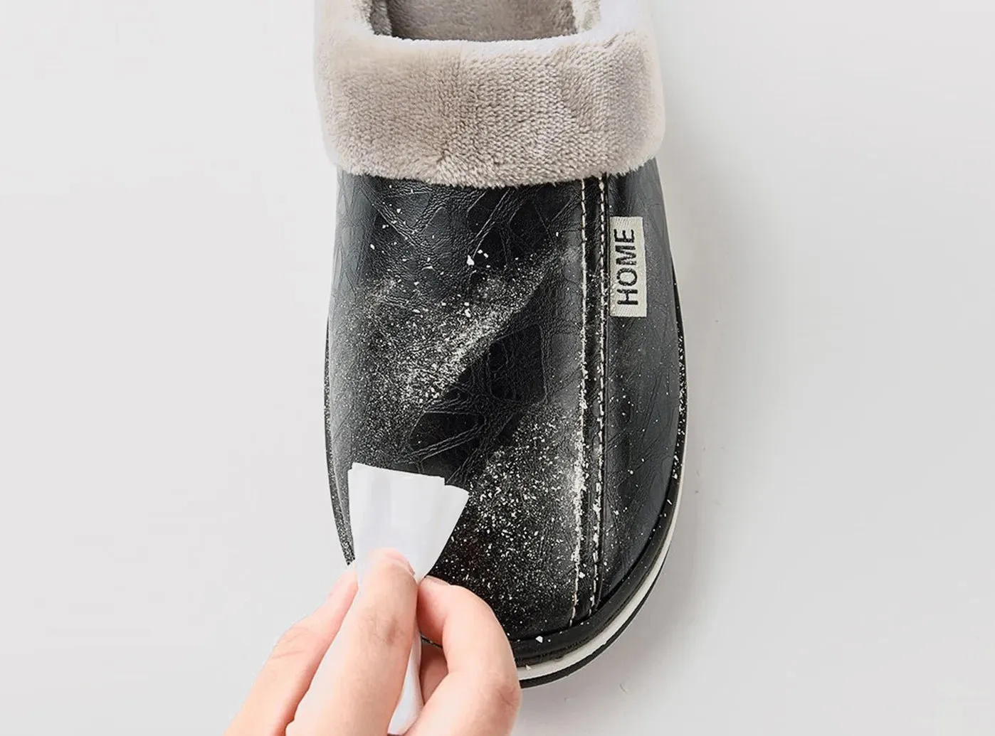 FitVille Men's Plush House Slippers sold by FitVille product image thumbnail 4