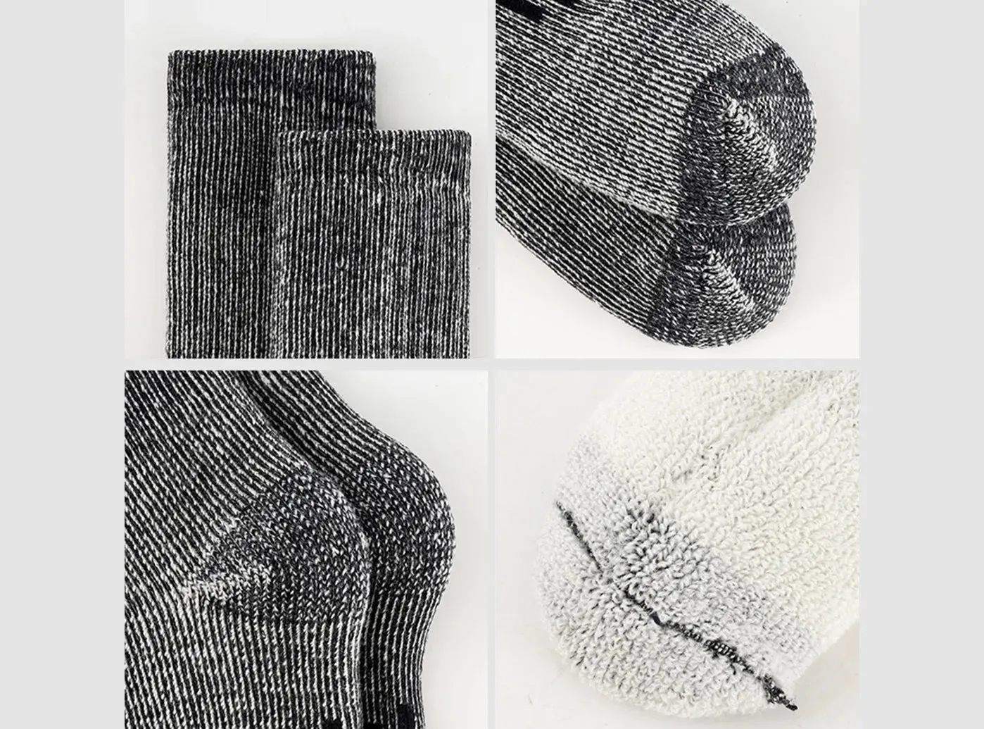 FitVille Cozy Crew Socks 2-Pair Bundle (Unisex) sold by FitVille product image thumbnail 3