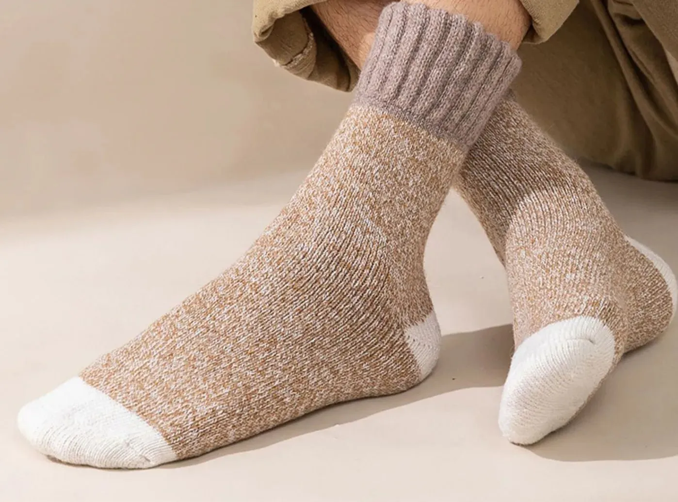 FitVille Thermal Thick Socks 3-Pair Bundle (Unisex) sold by FitVille product image thumbnail 3