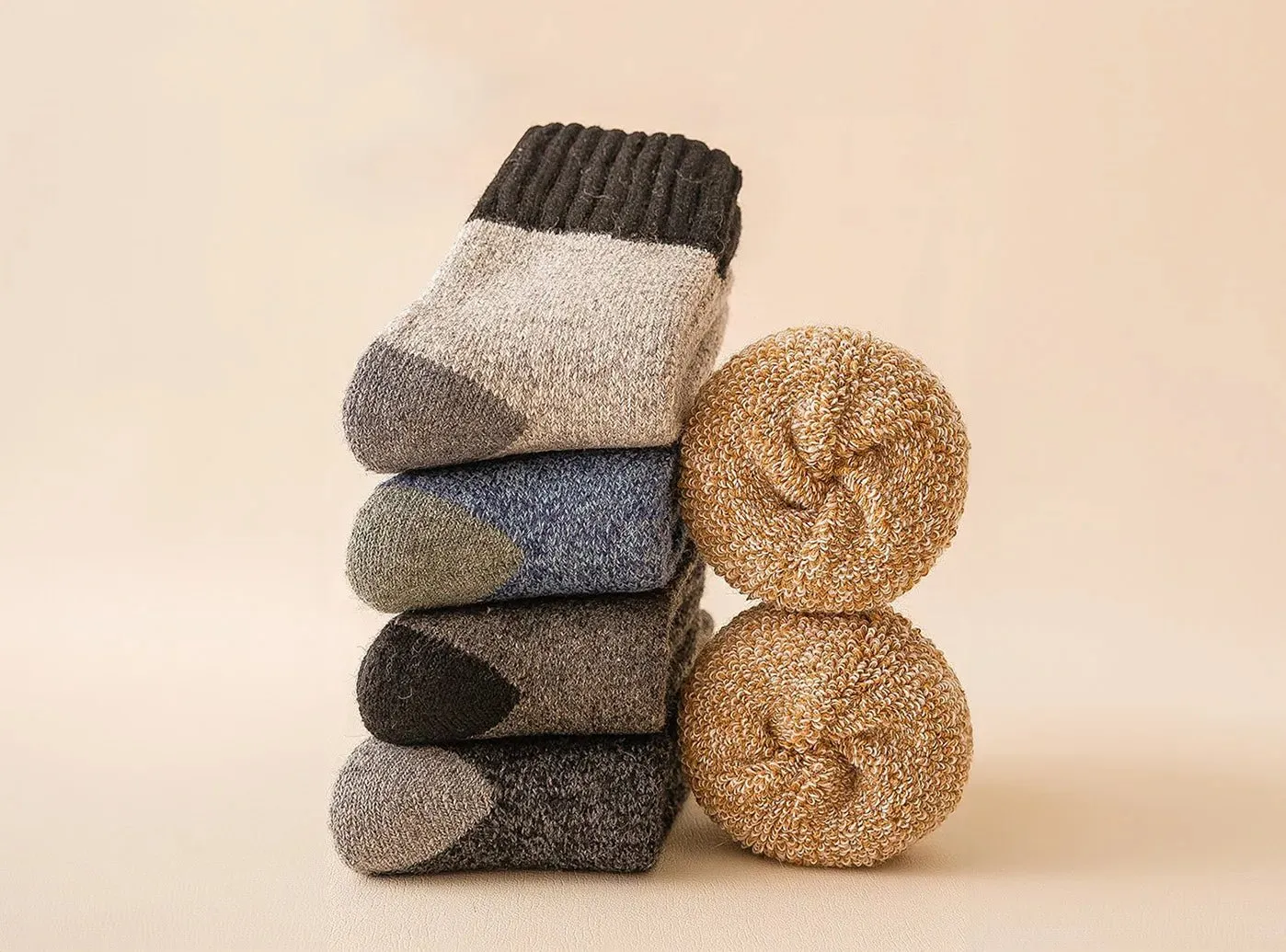 FitVille Thermal Thick Socks 3-Pair Bundle (Unisex) sold by FitVille product image thumbnail 4