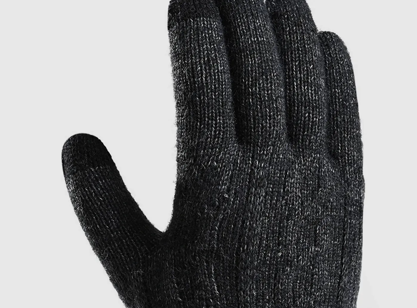 FitVille Knitted Wool Touchscreen Texting Functional Gloves (Unisex) sold by FitVille product image thumbnail 2
