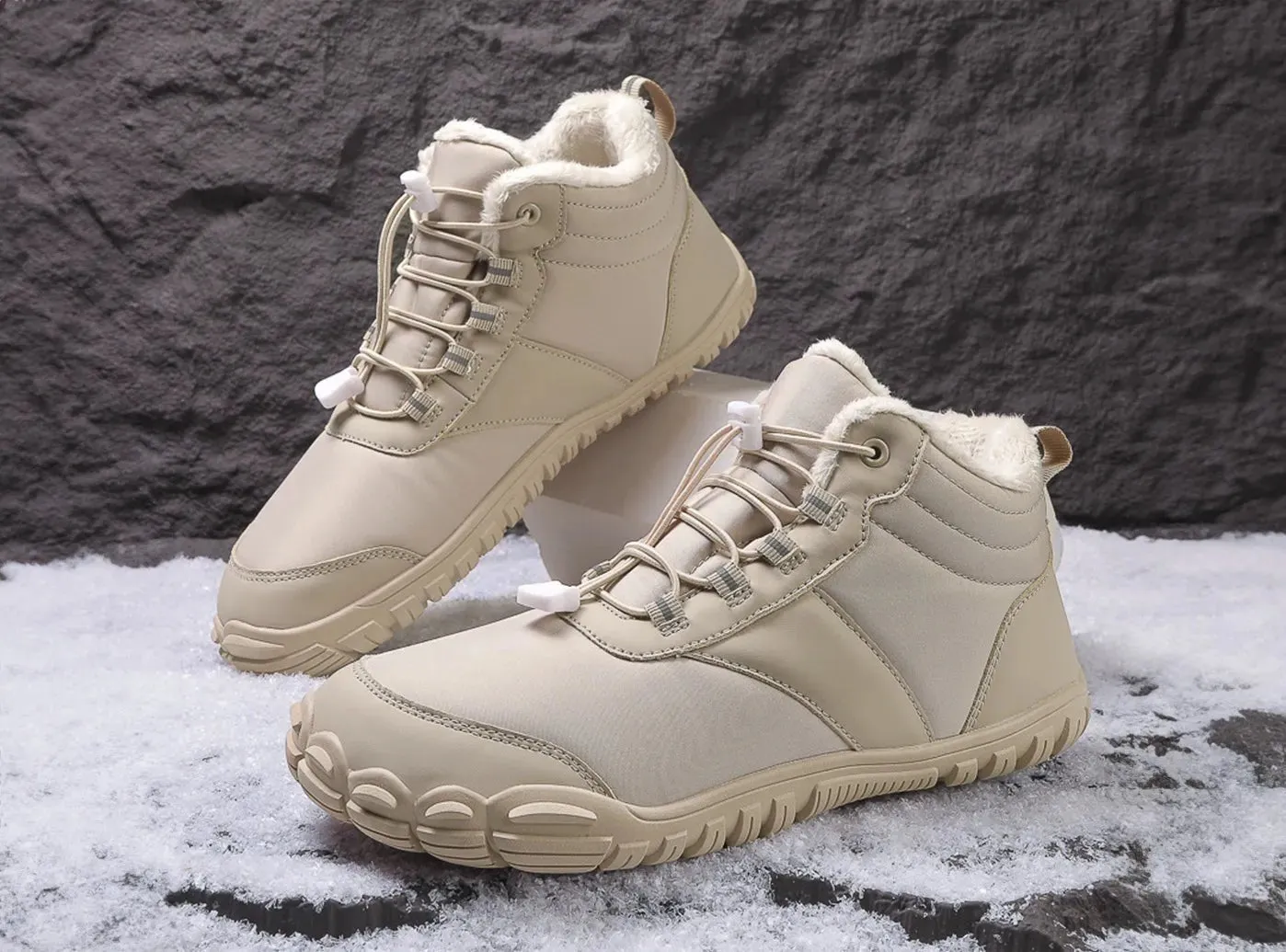 FitVille Men's Winter Barefoot Hiking Shoes sold by FitVille product image thumbnail 2