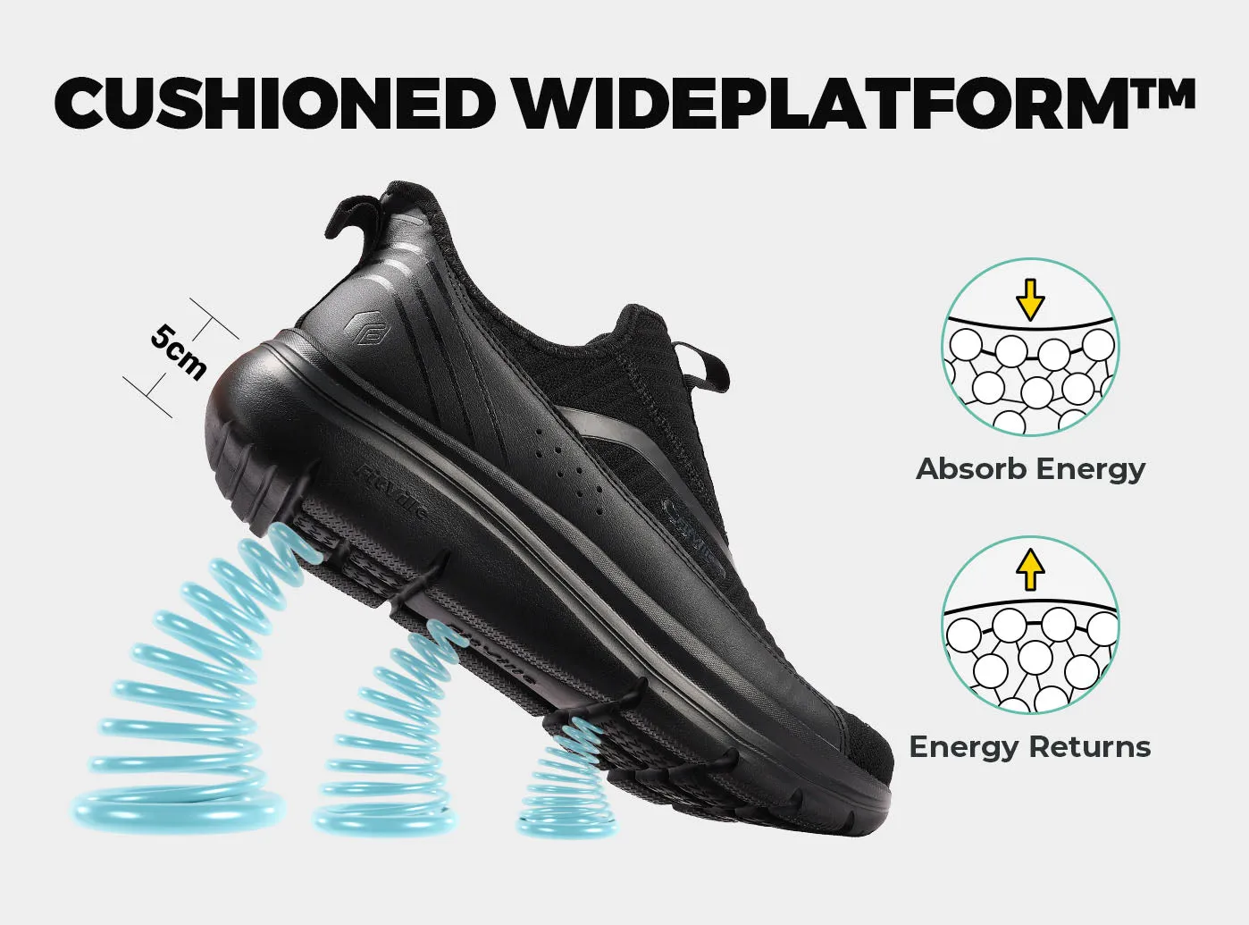 Men's Step Ease Slip-On V2 sold by FitVille product image thumbnail 5