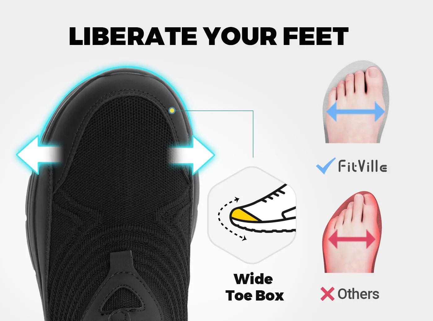 Men's Step Ease Slip-On V1 sold by FitVille product image thumbnail 3