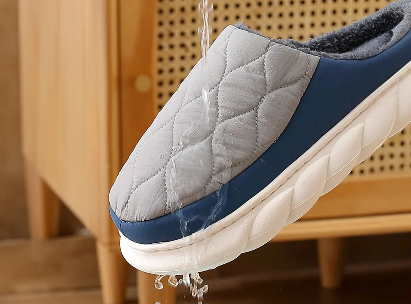 FitVille Men's Winter Slipper sold by FitVille product image thumbnail 2