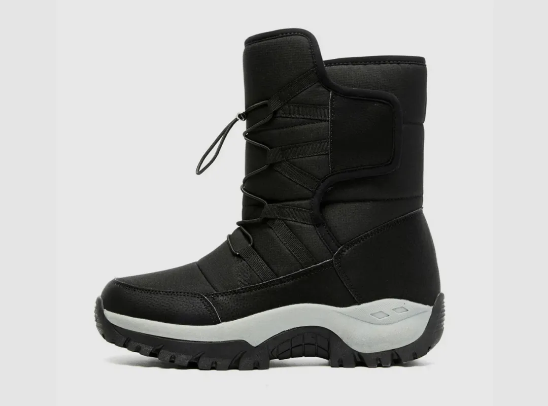 FitVille Men's Waterproof Faux Fur-Lined Snow Boots sold by FitVille