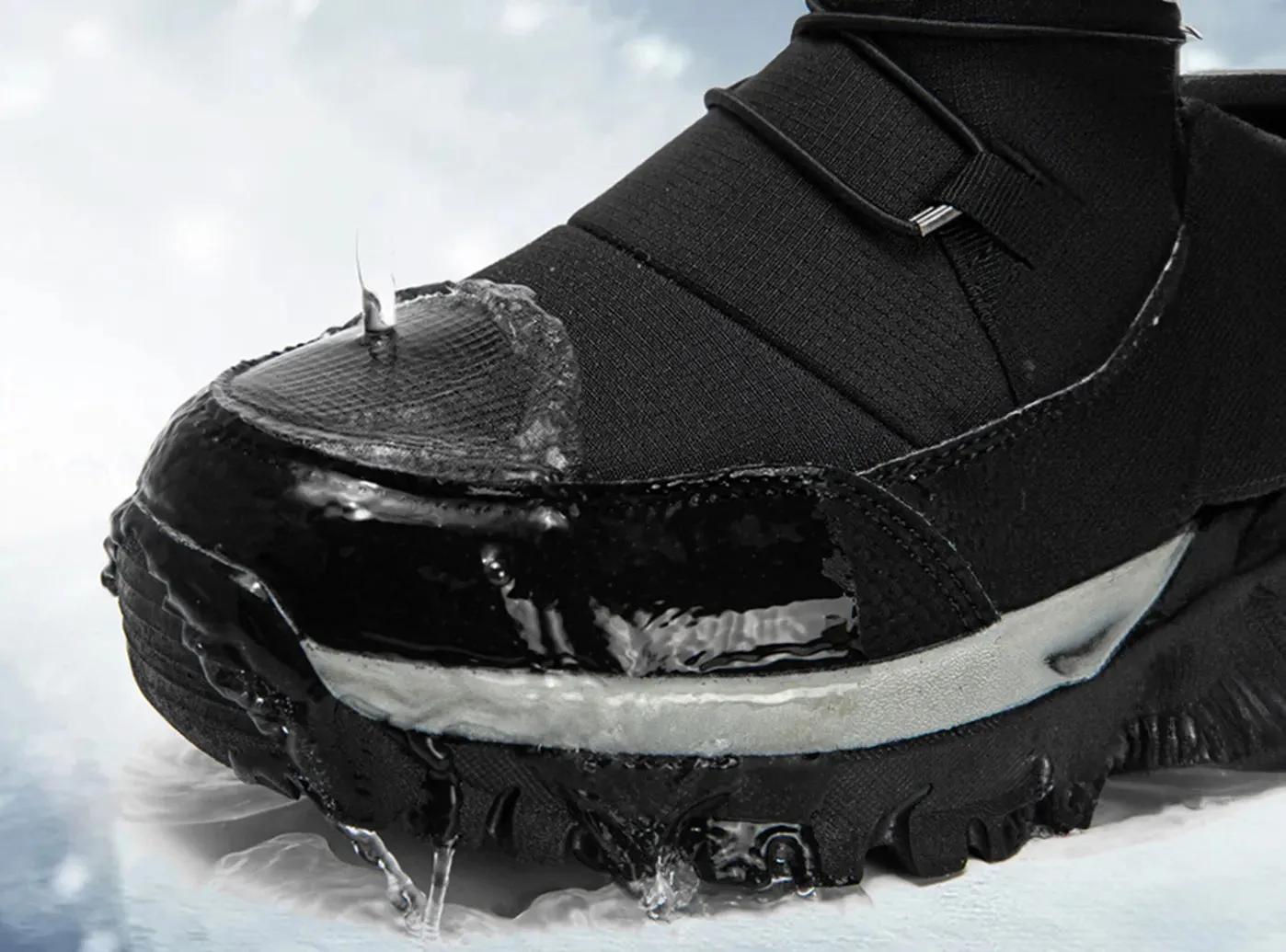 FitVille Men's Waterproof Faux Fur-Lined Snow Boots sold by FitVille product image thumbnail 5