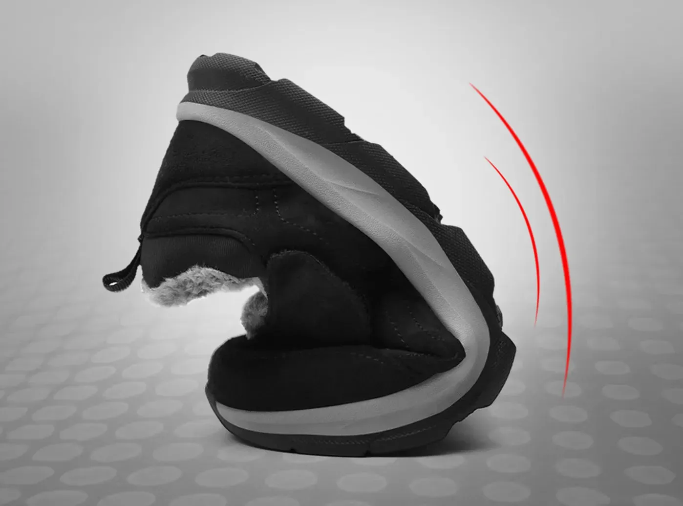 FitVille Men's Custom Fit Winter Shoes sold by FitVille product image thumbnail 2