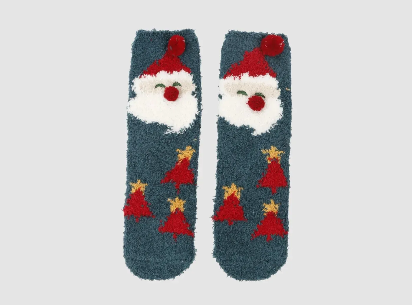 FitVille Women's Fuzzy Christmas Socks V2-3-Pack sold by FitVille product image thumbnail 4