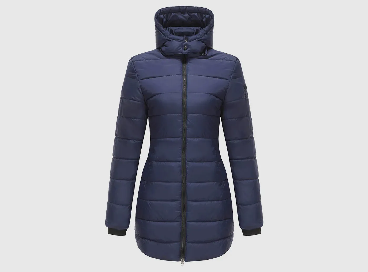 FitVille Women's Detachable Hood Parka sold by FitVille product image thumbnail 5