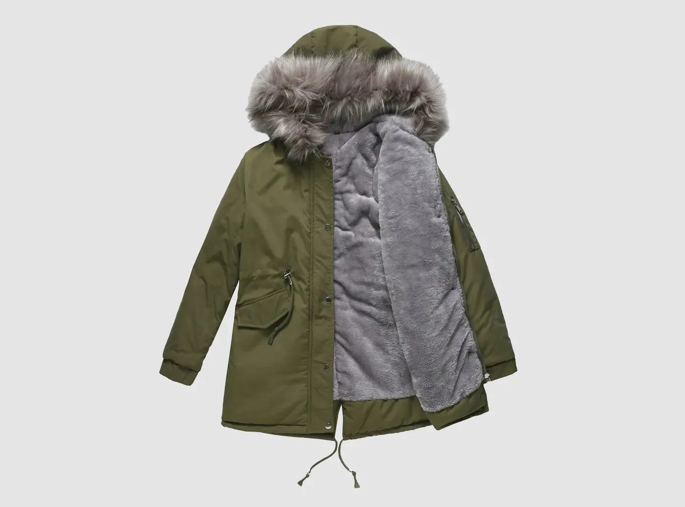 FitVille Women's Long Winter Parka sold by FitVille