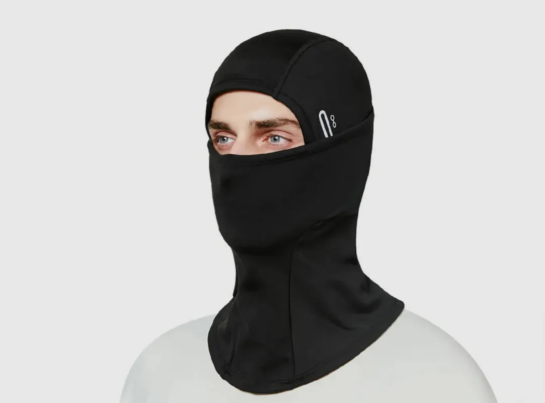 POLARTEC PEAKED FACE WARMER BLACK | Parallel