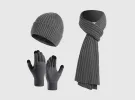 FitVille Winter Hat, Scarf, and Gloves Set (Unisex) sold by FitVille